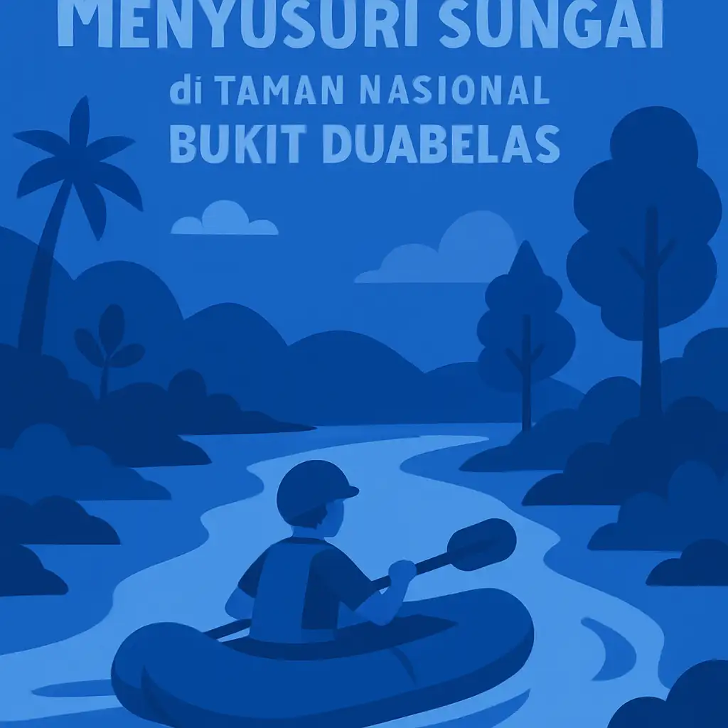 Petualangan Menyusuri Sungai di Taman Nasional Bukit Duabelas